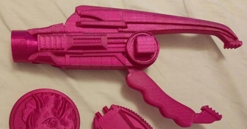 POWER RANGERS blaster 2 positions 3D print model