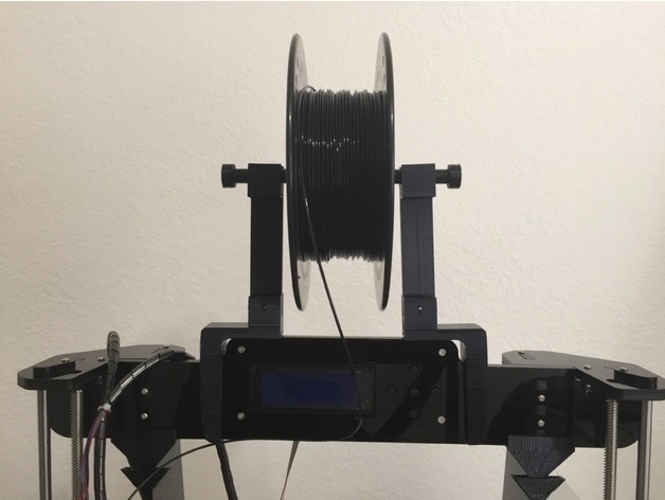 Anet A8 Spool Holder design with original rod 3D Print 209021