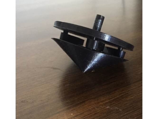 Wing Spinner Top 3D Print 209038