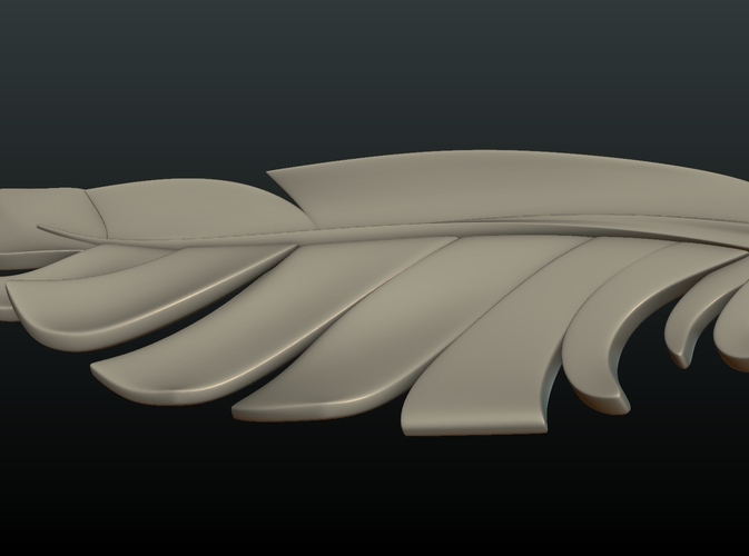 Feather 3D Print 209090