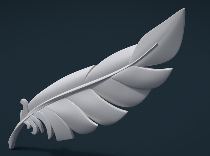 Feather 3D Print 209096