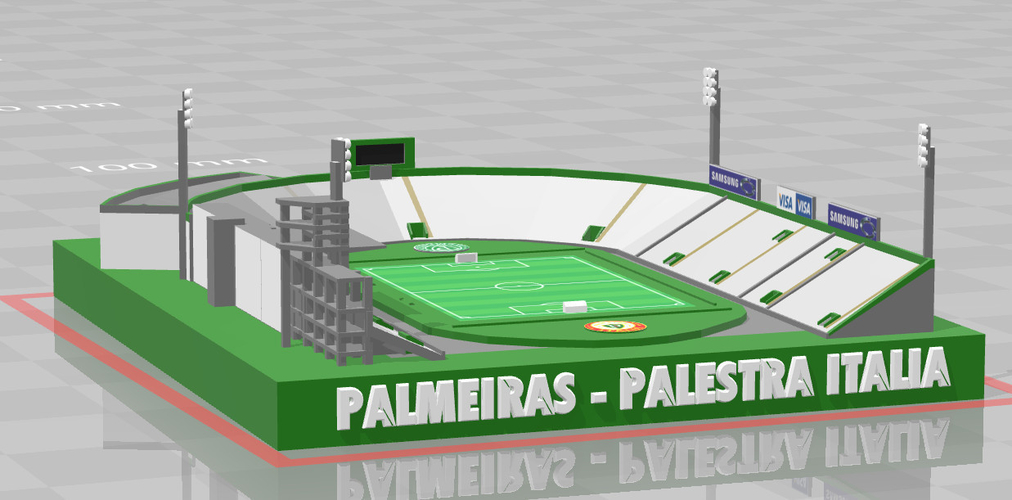 Palmeiras - Palestra Italia 3D Print 209103