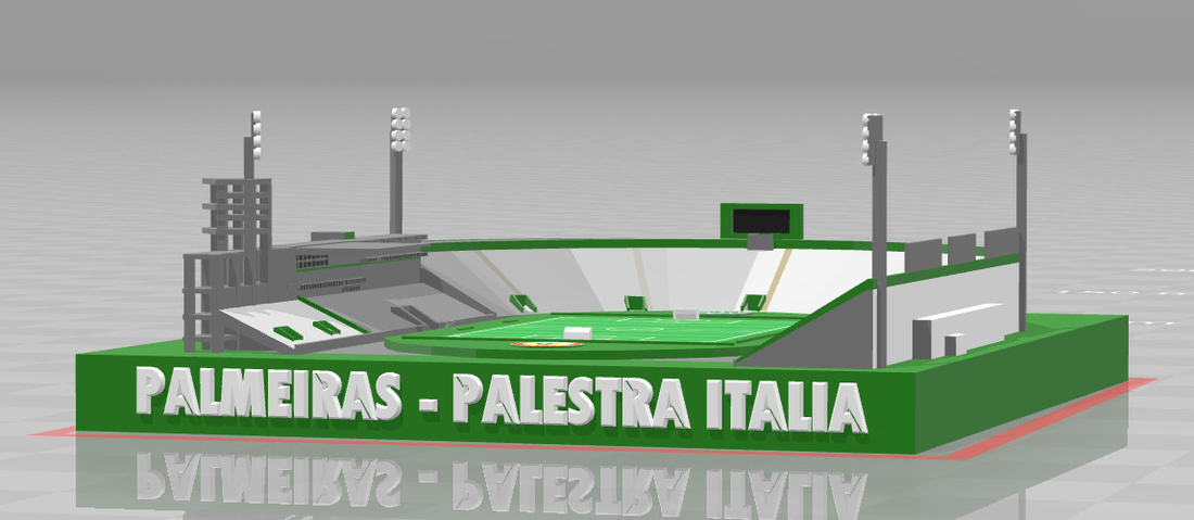 Palmeiras - Palestra Italia 3D Print 209105
