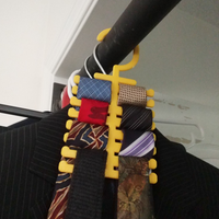 Small Tie Rack Hanger 3D Printing 209120