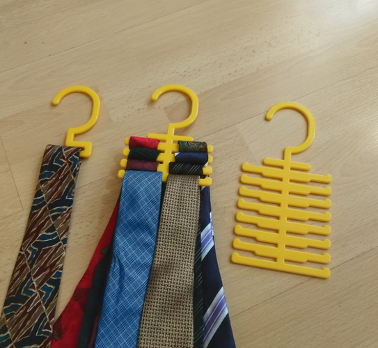 Tie Rack Hanger 3D Print 209124