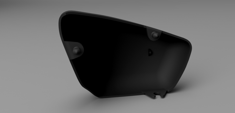 Yamaha Virago Gen 2 Right Side Battery Cover 3D Print File