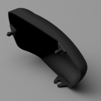 Yamaha Virago Gen 2 Right Side Battery Cover 3D Print File - Thumbnail 2