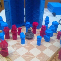 Doctor Who Chess Set Play Set - Thumbnail 2