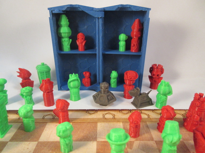 Doctor Who Chess Set Play Set