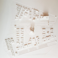 Small University Siteplan 3D Printing 209313