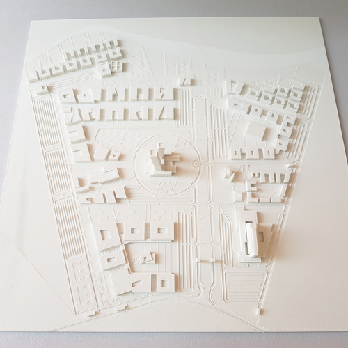 University Siteplan 3D Print 209314