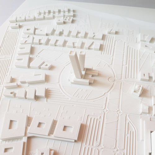 University Siteplan 3D Print 209318