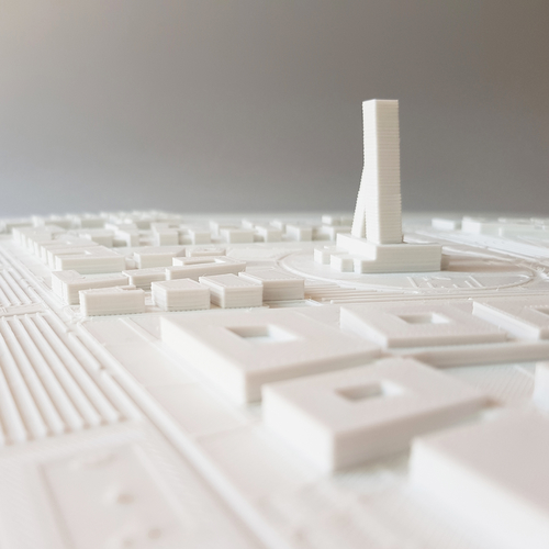 University Siteplan 3D Print 209319