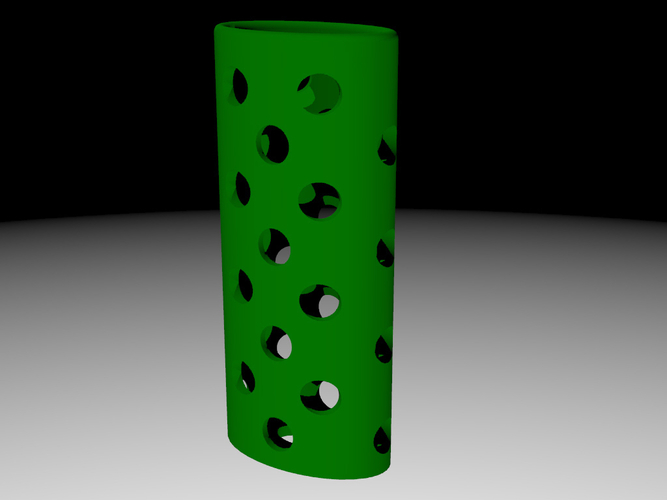 Holey Lighter Case 3D Print 209452