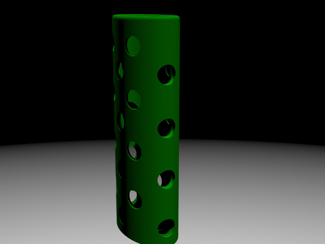 Holey Lighter Case 3D Print 209453