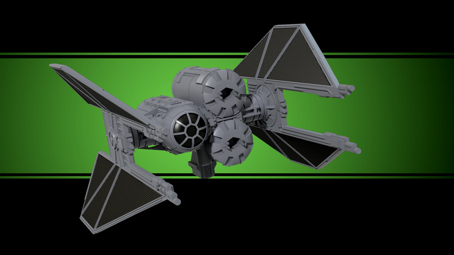 TIE Breacher - X-wing miniatures compatible