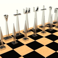 Chess Modern Set - Thumbnail 2