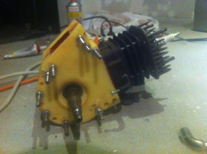 Working 2 stroke engine 3D Print 209591