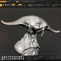 Manta Face 3D Print  - Thumbnail 1