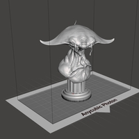 Manta Face 3D Print  - Thumbnail 3