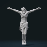 Small Crucified Jesus Christ 3D Printing 209748