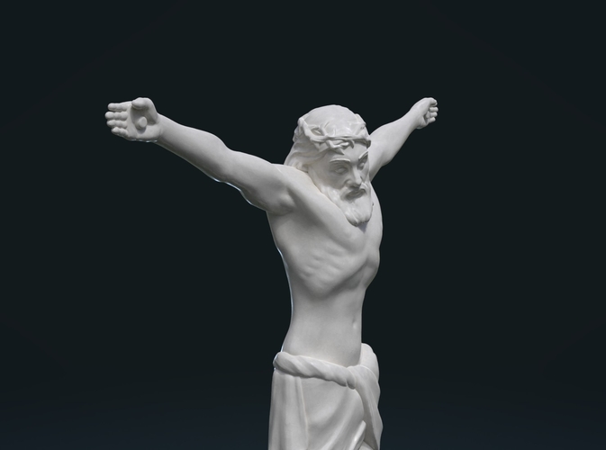 Crucified Jesus Christ 3D Print 209749
