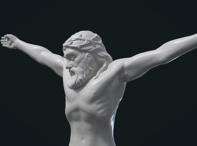 Crucified Jesus Christ 3D Print 209750