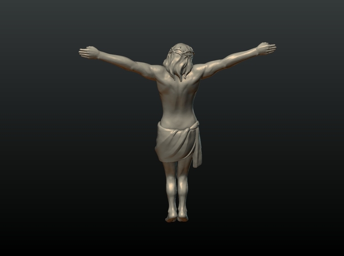 Crucified Jesus Christ 3D Print 209757