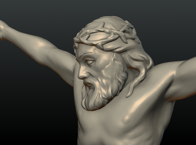 Crucified Jesus Christ 3D Print 209759