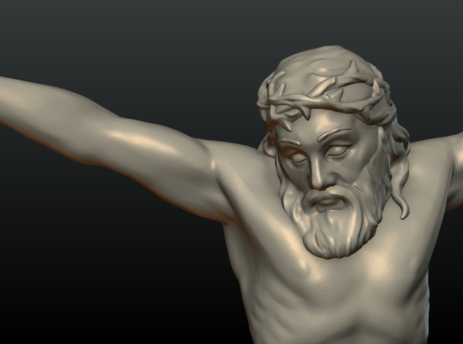 Crucified Jesus Christ 3D Print 209760