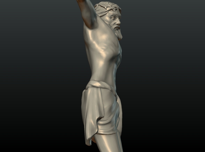 Crucified Jesus Christ 3D Print 209767