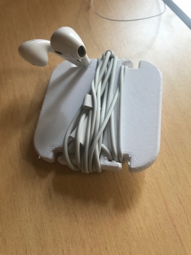 Headphone Wrapper (original design, recommended 2.5 inch size) 3D Print 209871