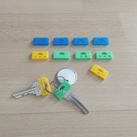Small Key Covers 3D Printing 209874