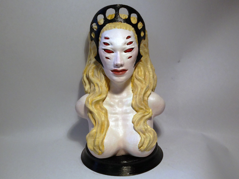 Bust of The Stalk from Saga