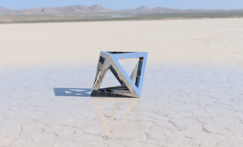 hollowed OCTAHEDRON