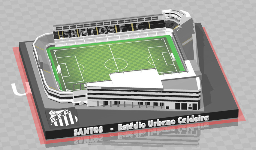 Santos FC - Vila Belmiro 3D Print 210009