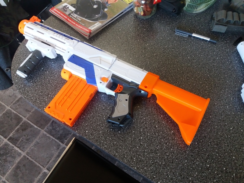 Nerf stock M4 style