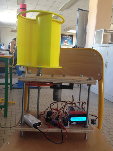 Adaptable wind turbine 3D Print 210057