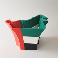 EDIT UAE MAP VASE - Thumbnail 1