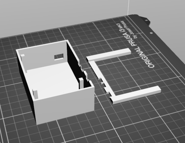 Nano PI NEO / NEO2 + 2'8 TFT enclosure 3D Print 210133