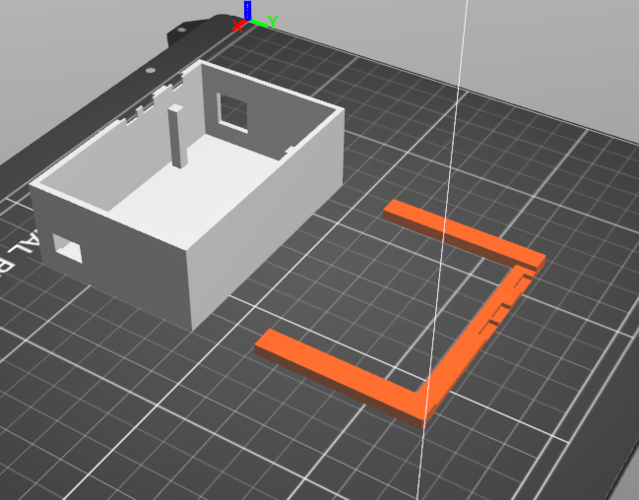 Nano PI NEO / NEO2 + 2'8 TFT enclosure 3D Print 210134