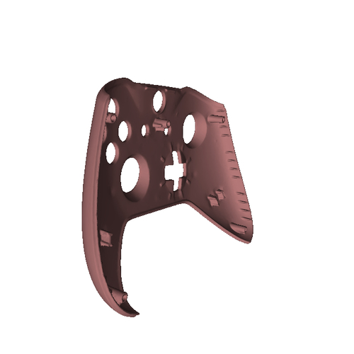 3D Printed Xbox One S Controller Faceplate by MilkyMighty Pinshape