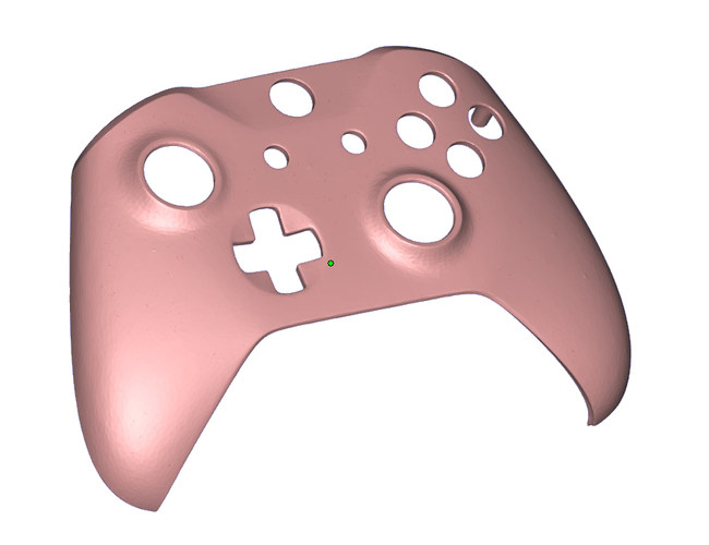 3D Printed Xbox One S Controller Faceplate by MilkyMighty Pinshape