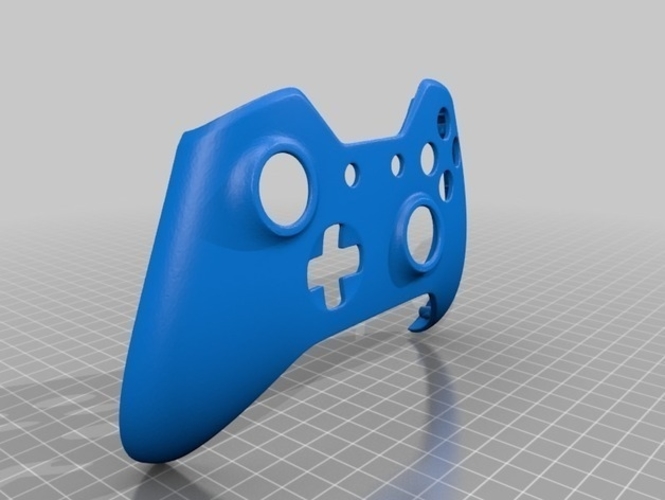 3D Printed Xbox One Controller Faceplate by MilkyMighty Pinshape