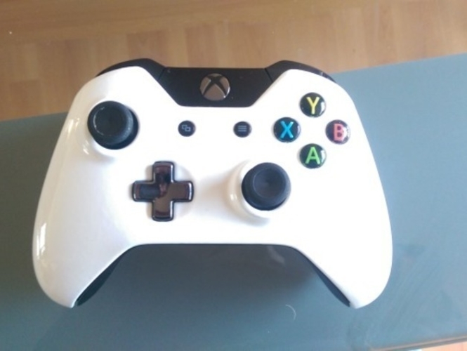 3D Printed Xbox One Controller Faceplate by MilkyMighty Pinshape