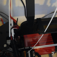 Geeetech i3 pro W cable guide on top (soft cable curve) - Thumbnail 2