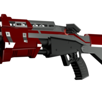 DIY Fortnite real size Tactical Shotgun HQ printable kit - Thumbnail 2