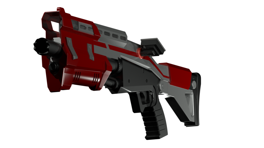 DIY Fortnite real size Tactical Shotgun HQ printable kit 3D Print 210175