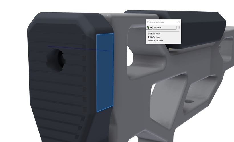 Sniper Buttstock 3D Print 210271