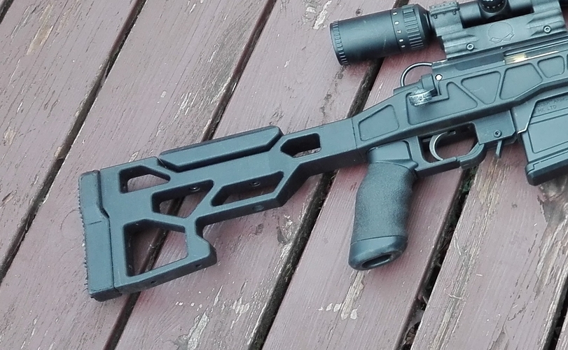 Sniper Buttstock 3D Print 210273